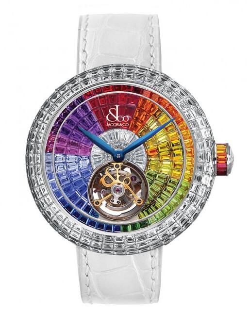 Jacob & Co Specialities Brilliant Tourbillon Arlequino 210.543.30.BD.GR.UPA Replica watch Jacob & Co Specialities Brilliant Tourbillon Arlequino 210.543.30.BD.GR.UPA Replica watch